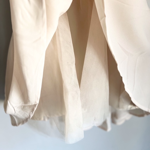 MISS BEHAVE Girls Creamy Colored Fancy Sequin Josie Dress Size 8 - Picture 7 of 9